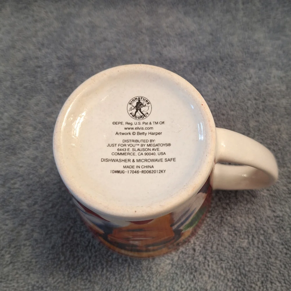 Elvis Presley Christmas Coffee Mug
